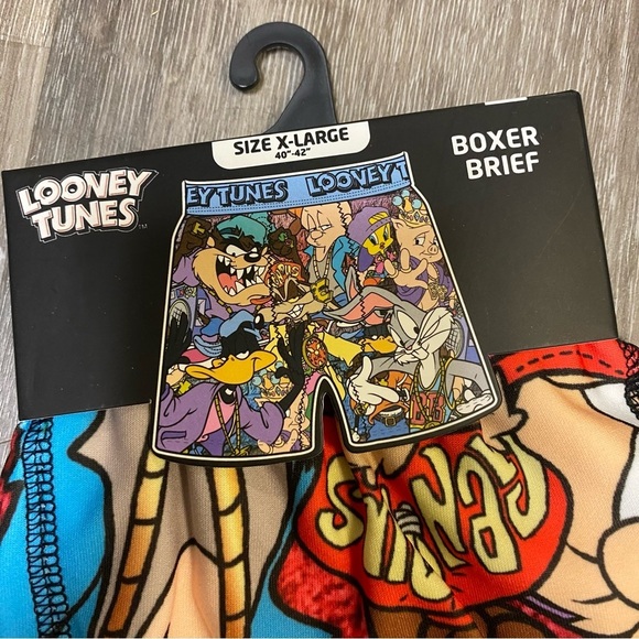 MENS CARTOON LICENSED BOXERS NEW SIZE XL TOM & JERRY / LOONEY TUNES / RICK MORTY - Picture 7 of 10